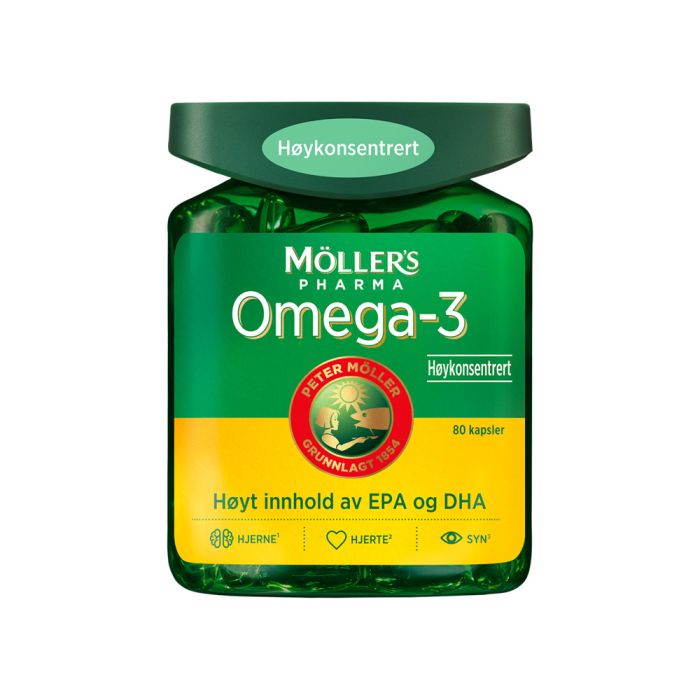 Möller's Pharma Omega-3 Høykonsentrert