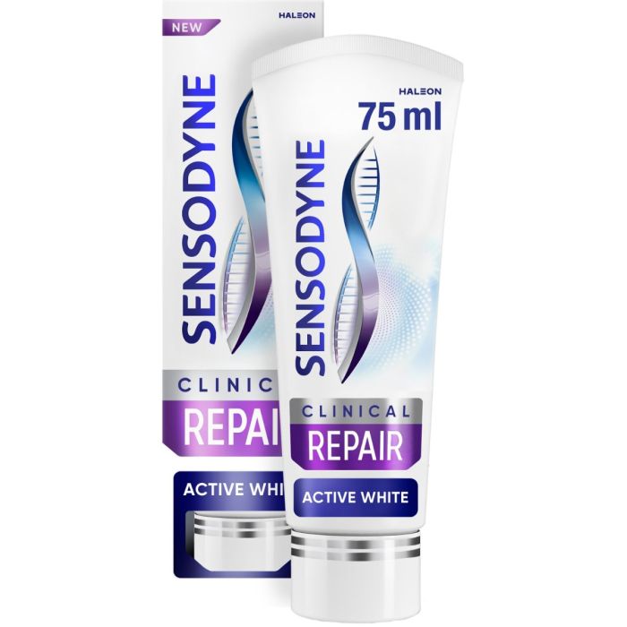 Sensodyne Clinical Repair Active White Sensitive Tannkrem 75ml