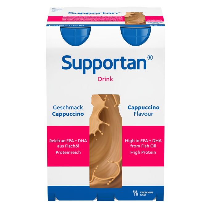 Supportan Drink Cappuccino 4X200 ml