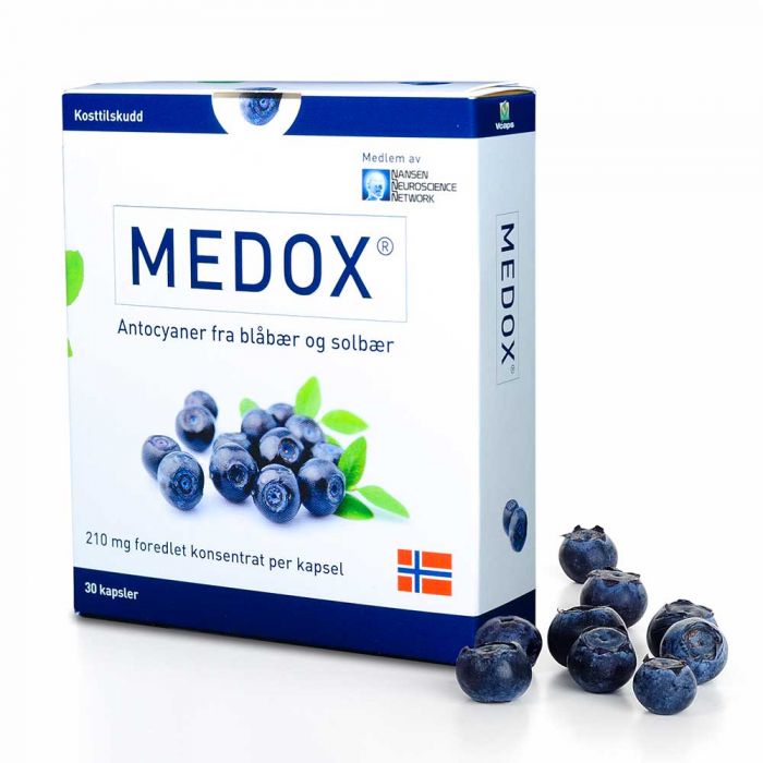 Medox Antocyaner Kaps 80 mg 30 stk