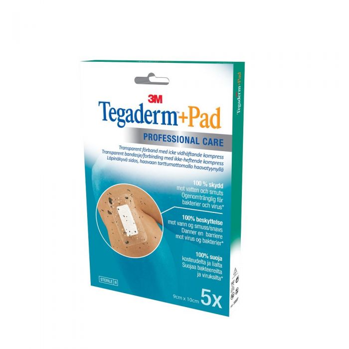 Tegaderm +Pad Vannt Kompr 9X10 5 stk