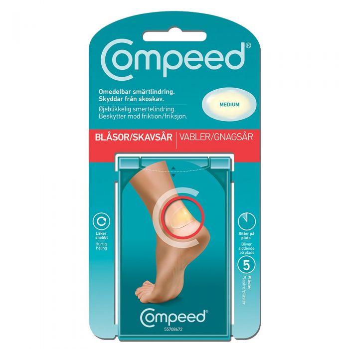 Compeed Gnagsårplaster Medium 5 stk