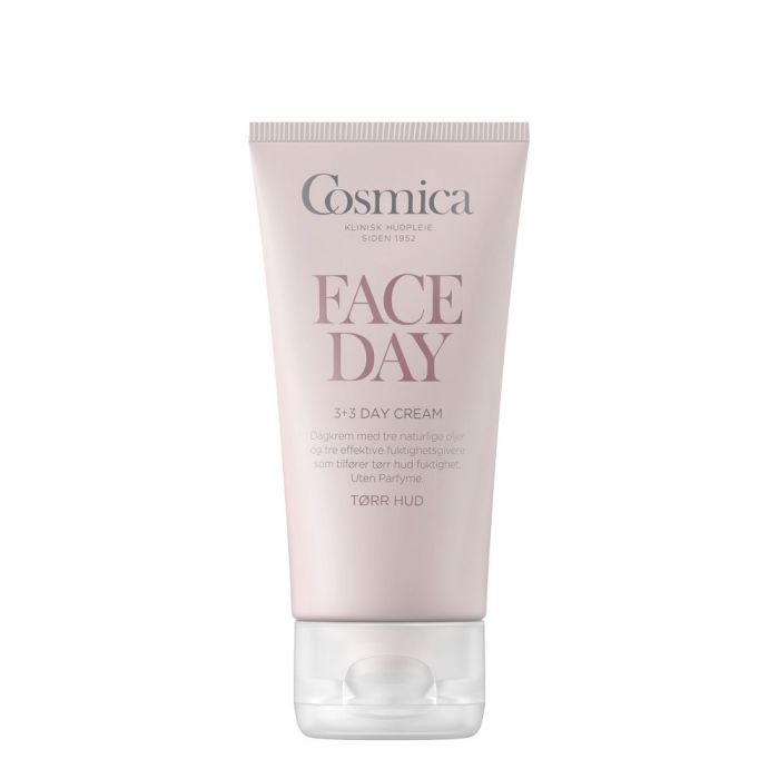 Cosmica Face 3+3 dagkrem for tørr hud 50 ml