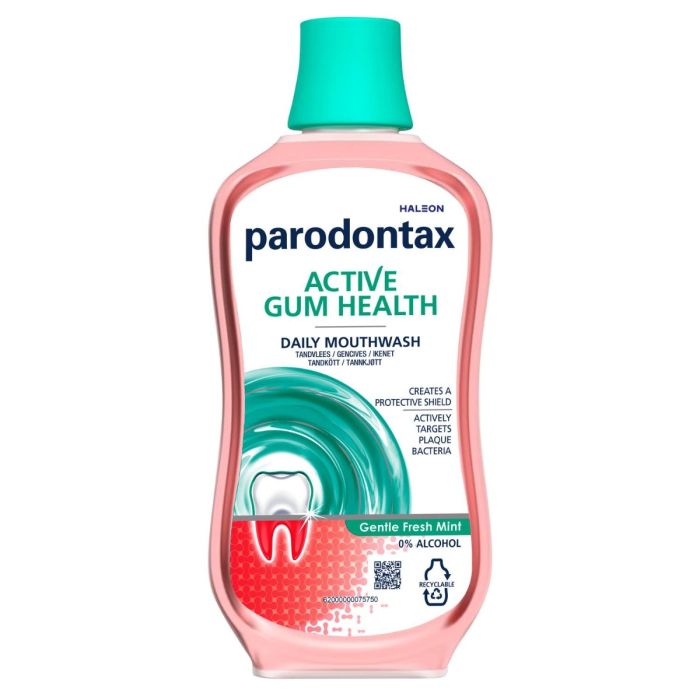 Parodontax Gentle Fresh Mint munnskyll 500ml