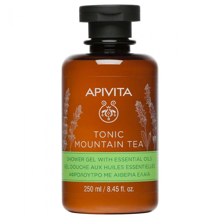 APIVITA TONIC MOUNTAIN TEA showergel 250 ml