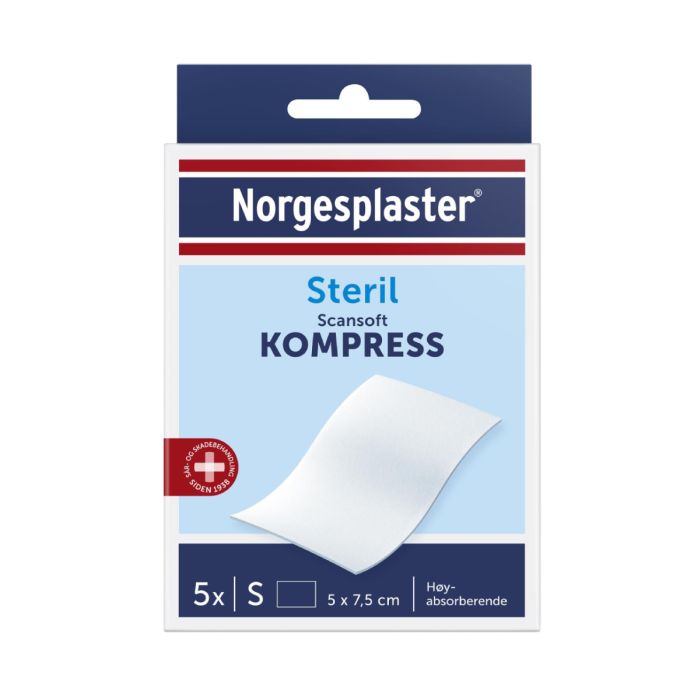 Scansoft Kompr 5X7,5Cm 5 stk