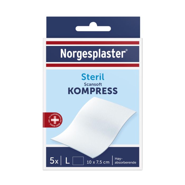 Scansoft Kompr 10X7,5Cm 5 stk