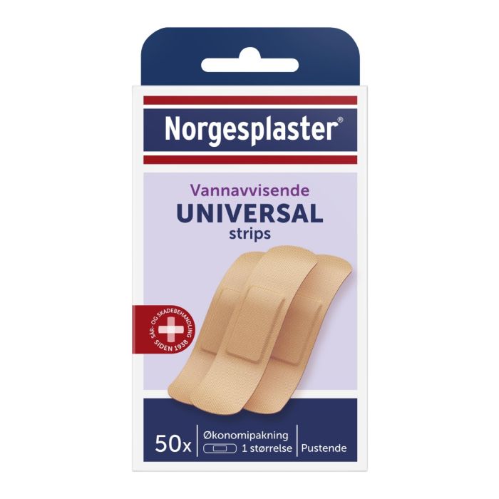 NORGESPLASTER 50 STRIPS