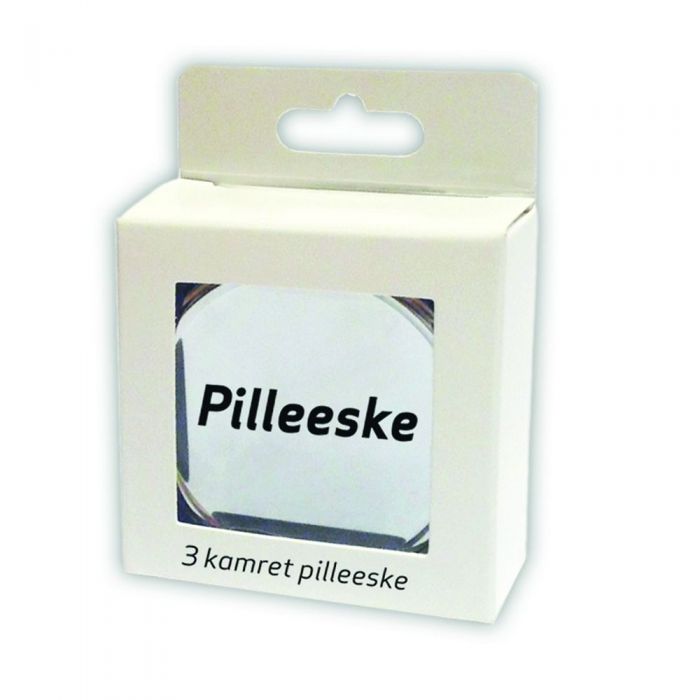 Pilleboks 3-Kamret 1 stk