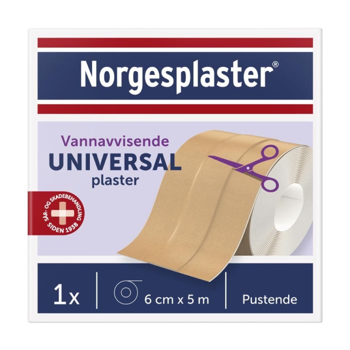 Norgesplaster Universal 6cm x 5m