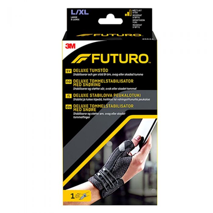 Futuro Deluxe Tommel Sort L/Xl 1 stk