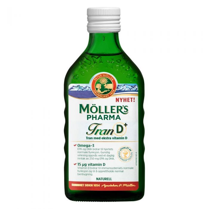Mollers Pharma Tran D Naturel 250 Ml Boots