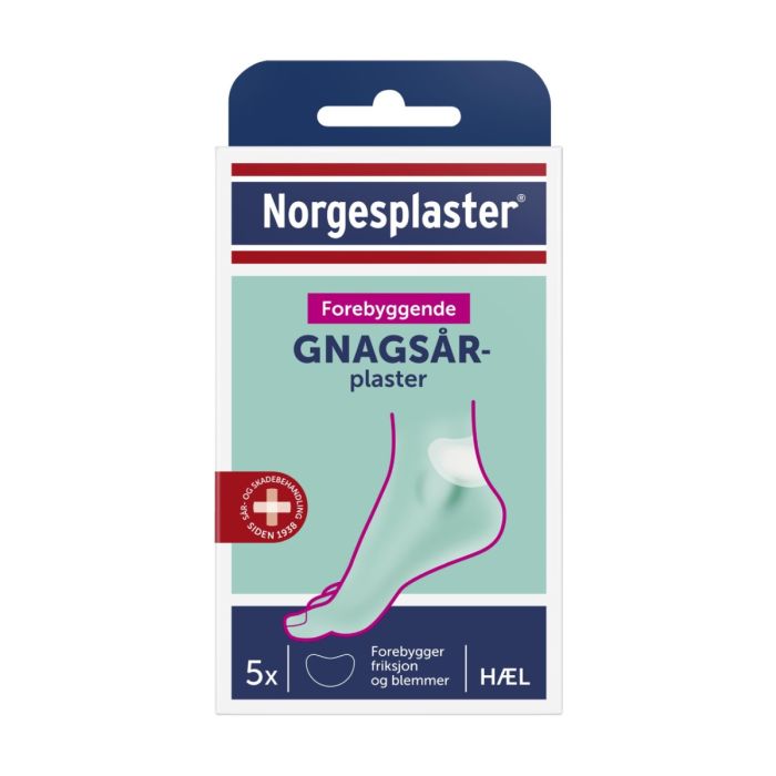 Norgesplaster Gnagsår Forebyggende Hæl