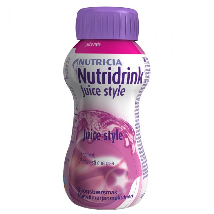 Nutridrink Juice Style Skogsbær 200 ml