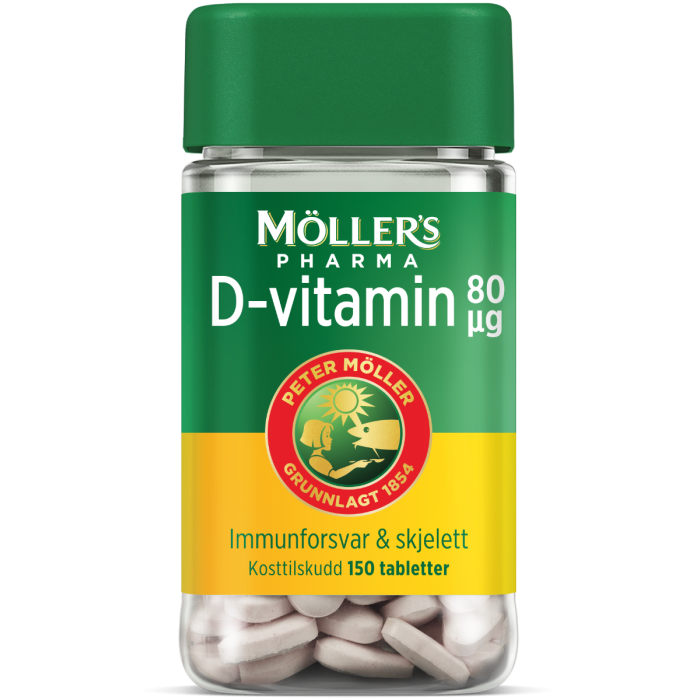 Möller's Pharma D-vitamin 80 µg