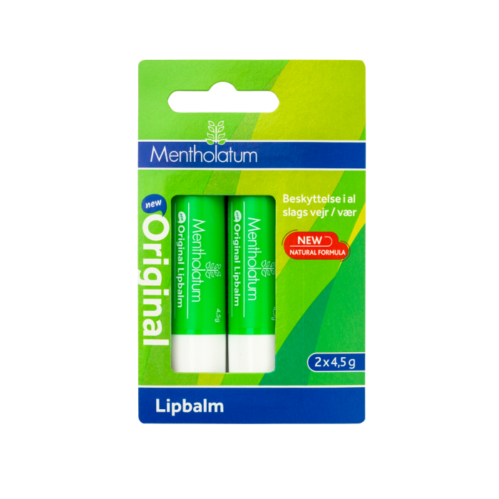 Mentholatum Lip Balm leppepomade 4,5g Duo (2 pakk)