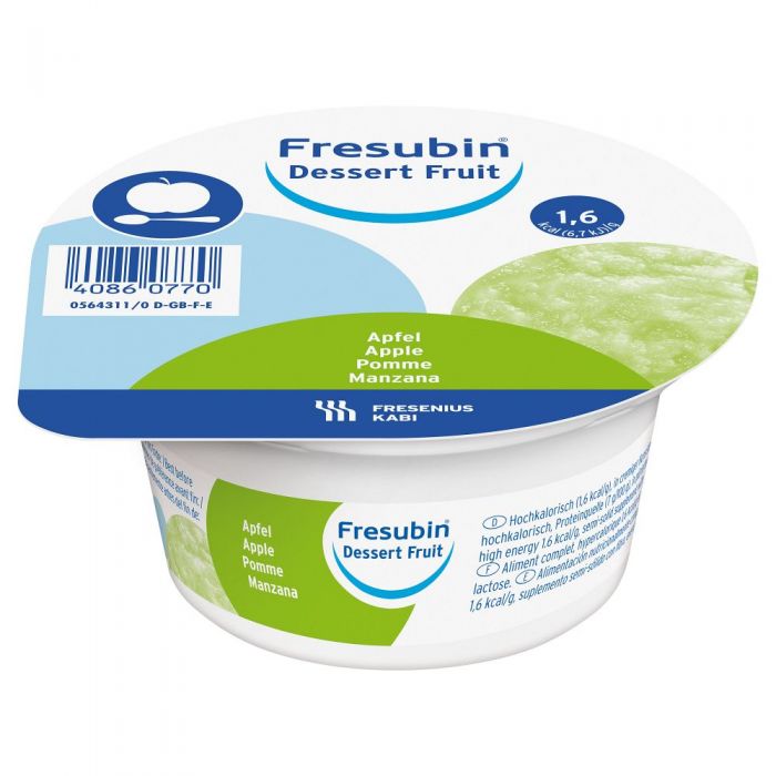 Fresubin Dessert Fruit Eple 4X125G