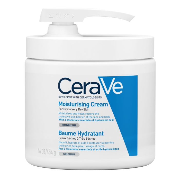 Cerave Moisturising Cream med pumpe 454g