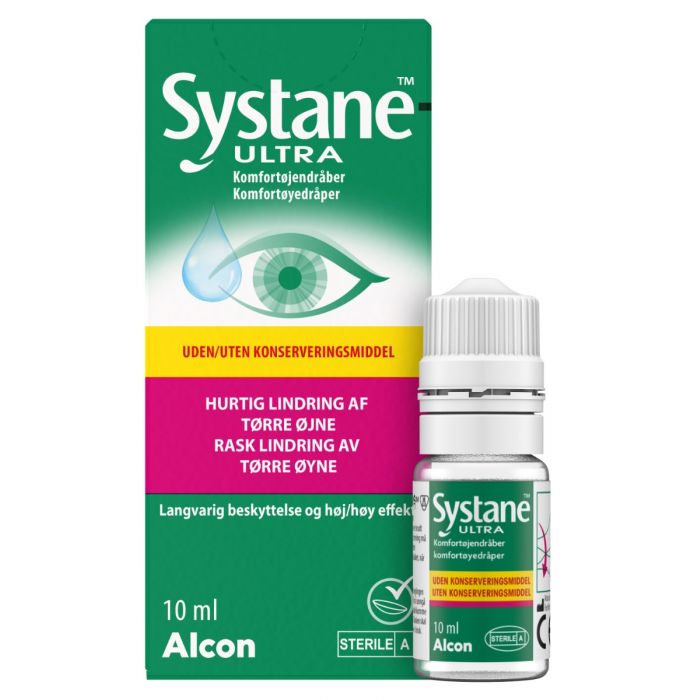 Systane Ultra 10ml uten konserveringsmiddel