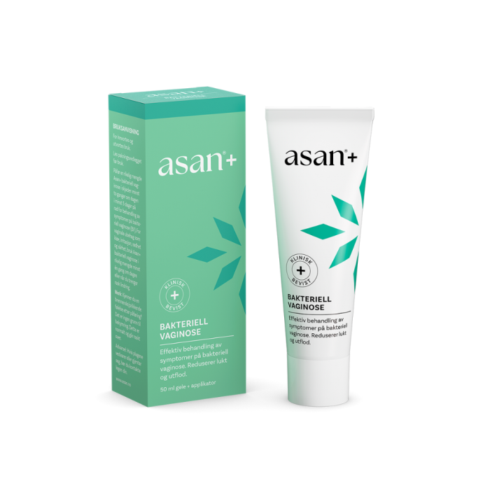 Asan+ bakteriell vaginose vaginalgel 50ml