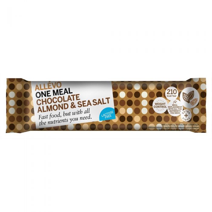 Lcd One Meal chocolate almond & sea salt bar 57g