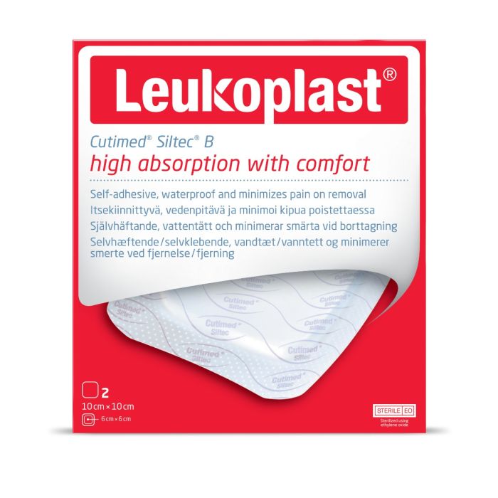 Leukoplast Cutimed Siltec 10 x 10 cm