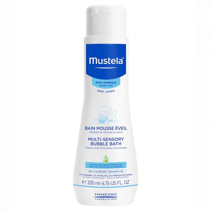 Mustela multi-sensory bubble bath 200 ml