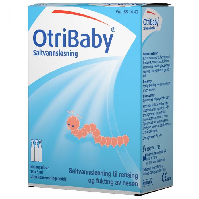 Otribaby Saltvannsløsning 18X5 ml