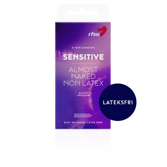 RFSU So Sensitive Lateksfritt Kondom, 6stk