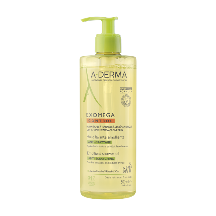 A-Derma Exomega Control Shower Oil 500 ml