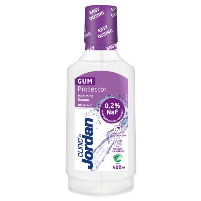 Jordan Clinic Gum Protector Fluorskyll 500 ml
