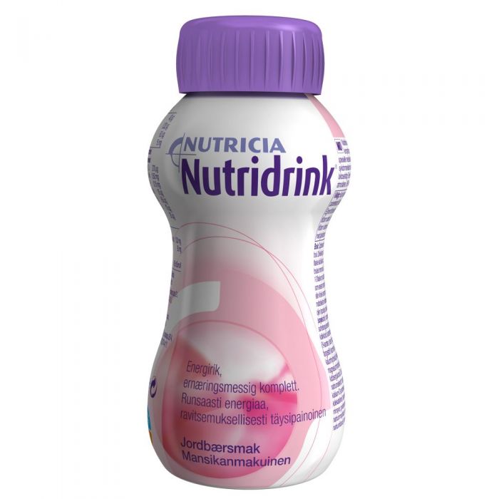 Nutridrink Jordbær 200 ml