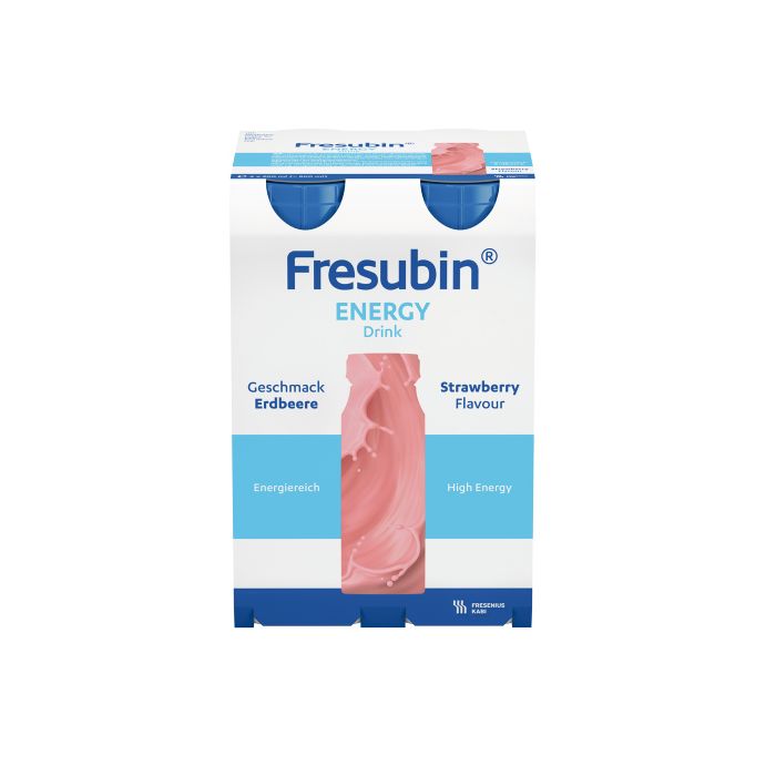 Fresubin Energy Drink Jordbær 4X200 ml
