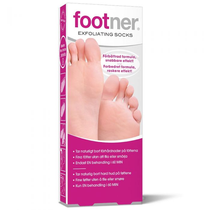 Footner Exfoliating Socks 1Par