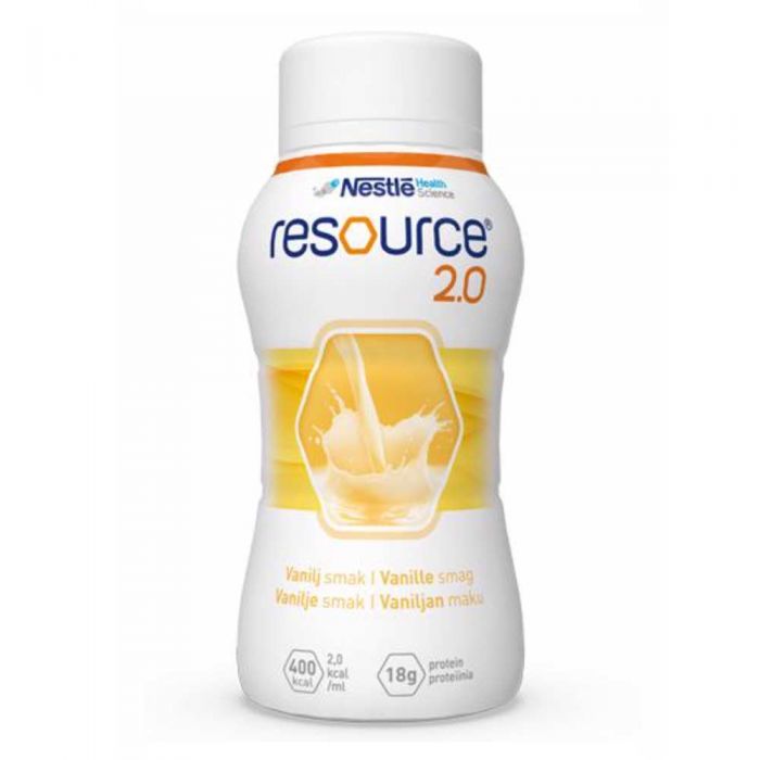 Resource 2,0 Vanilje 4X200 ml