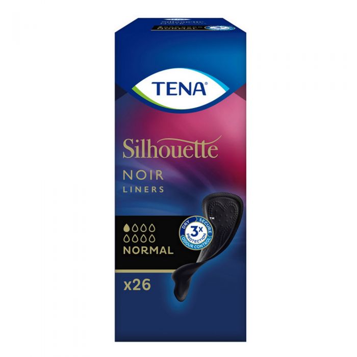 TENA Silhouette truseinnlegg Sort Normal