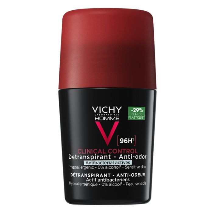 Vichy Homme Clinical Control 96h Antiperspirant Roll-On Deodorant 50ml