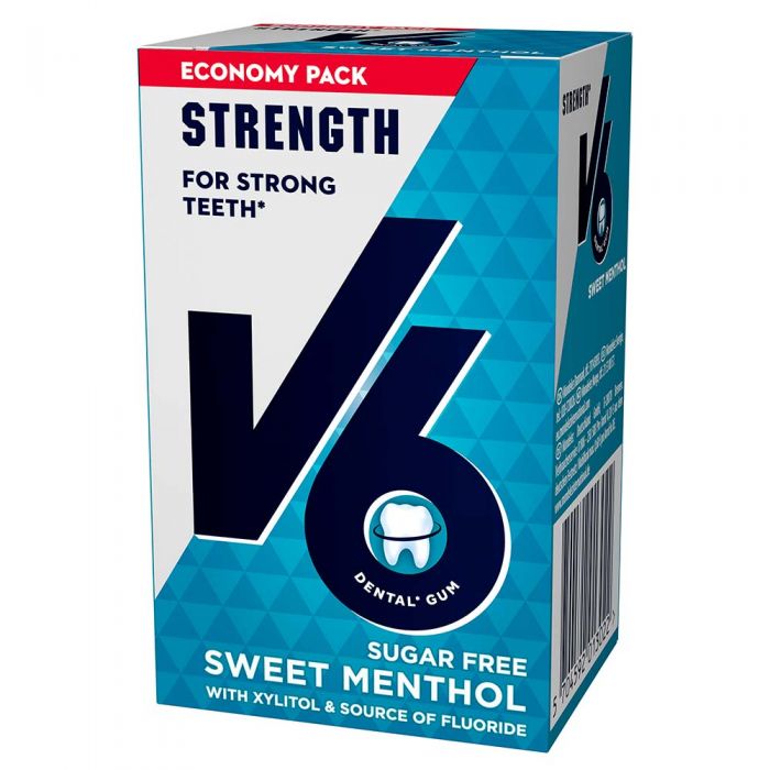 V6 Strong Teeth Sweet Menthol 70G