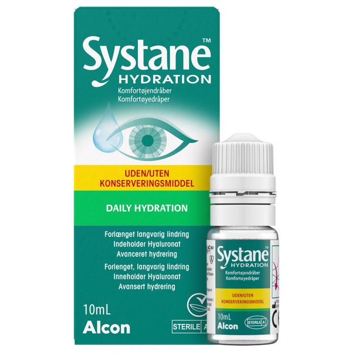 Systane Hydration 10ml uten konserveringsmiddel