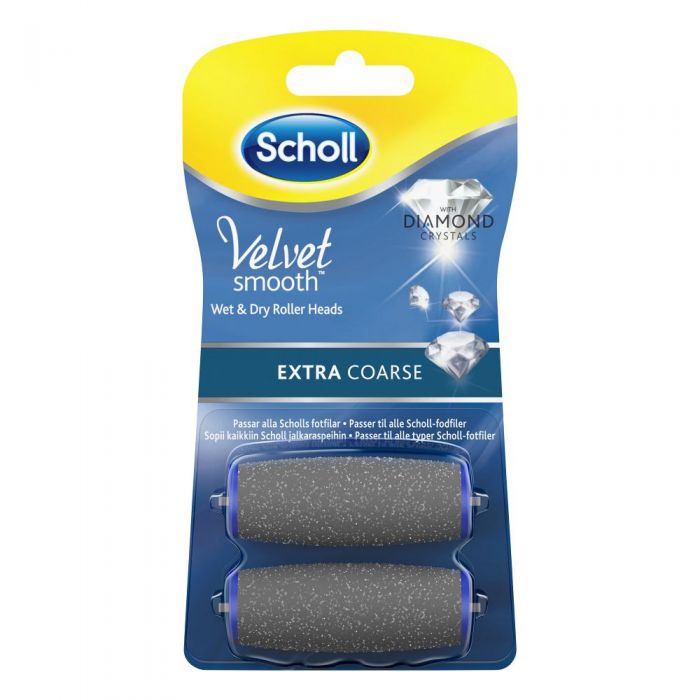 Scholl Velvet Ext Coarse Refil 2 stk