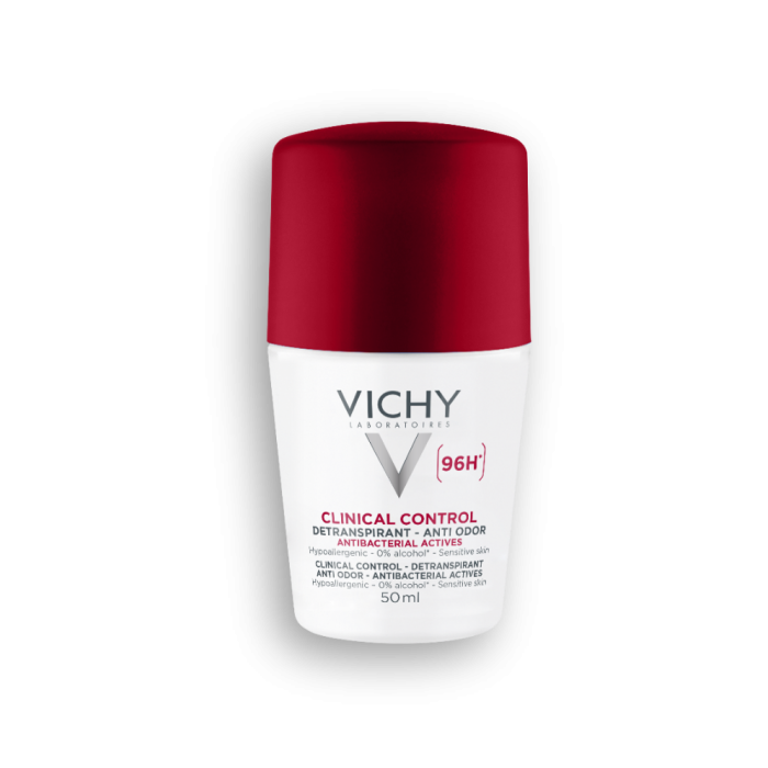 Vichy Clinical Control 96h Antiperspirant Roll-On Deodorant 50ml