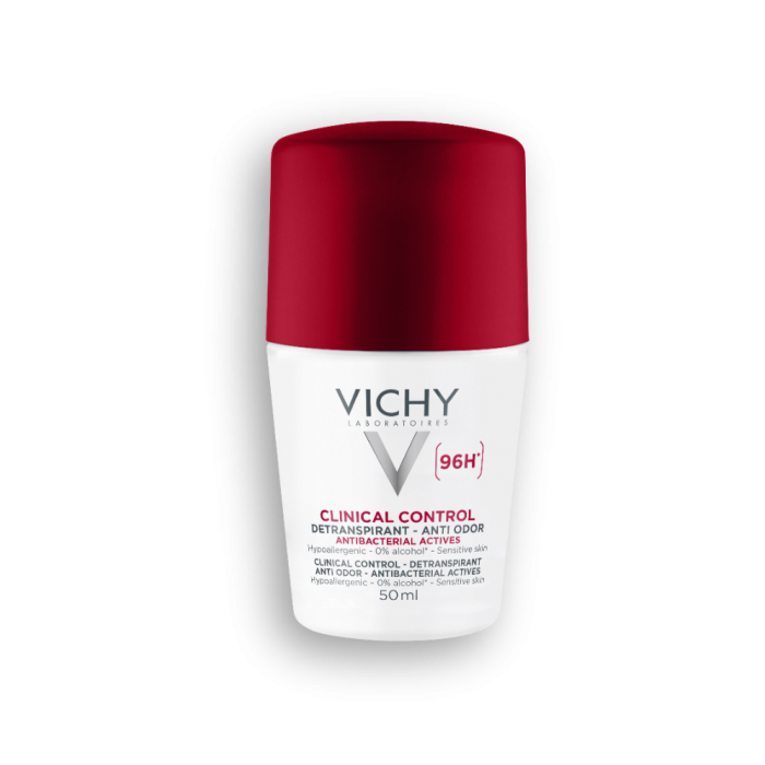 Boots Apotek Vichy Clinical Control 96h Antiperspirant RollOn Deodorant
