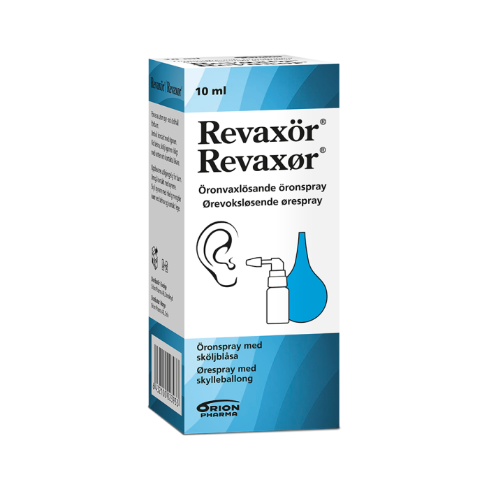Revaxør Voksløs Ørespr M/Ballo 10 ml