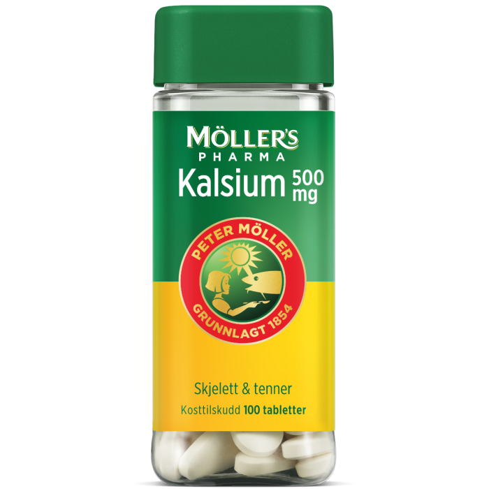 Möller's Pharma Kalsium 500 mg