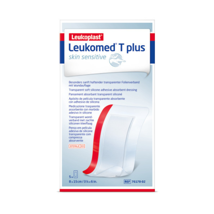 Leukomed T Plus Skin Sensitive 8Cm X 15Cm