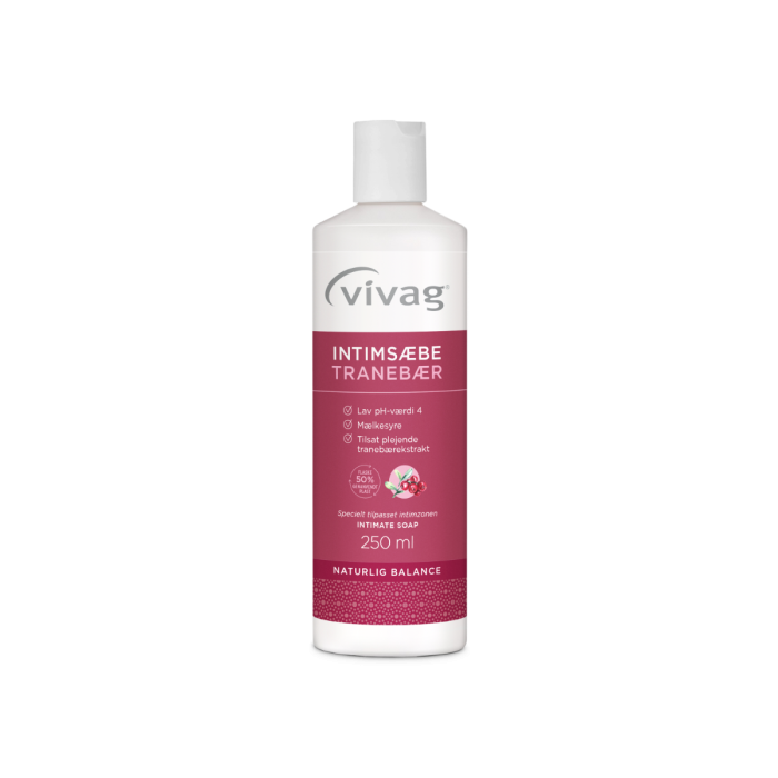 Vivag® Intimsåpe Tranebær 250 ml