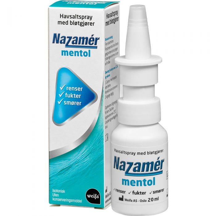 Nazamer Mentol Havsaltspray 20 ml