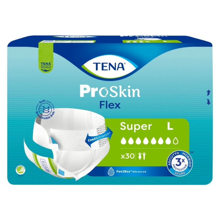 TENA Flex Super, beltebleie, str. L 22stk