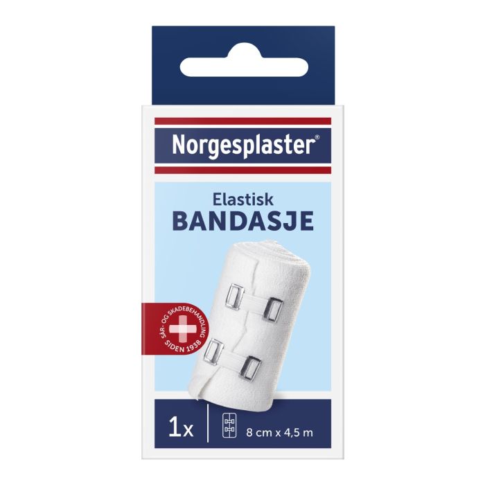 Norgespl ElASt Band 8Cmx4,5M 1 stk