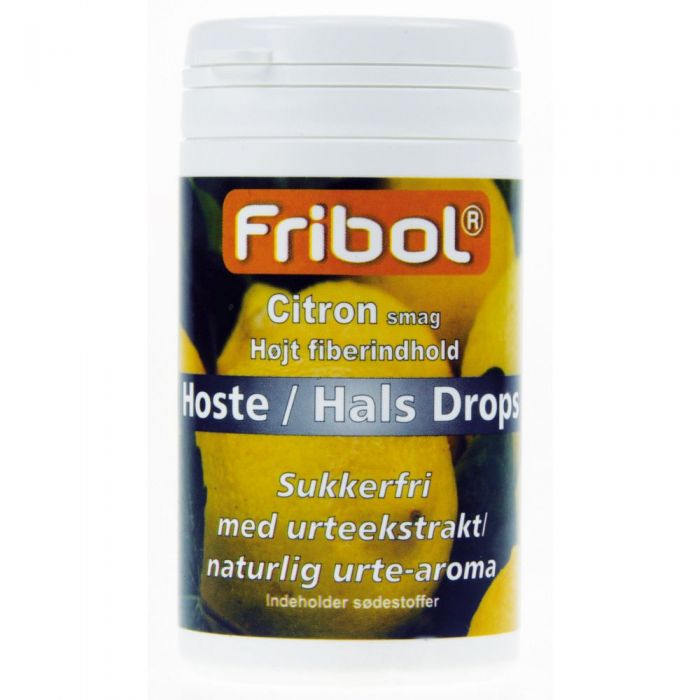 Fribol Sukkerf Host/Hals Sitro 60G